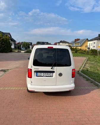 Volkswagen Caddy cena 89900 przebieg: 86500, rok produkcji 2020 z Gdańsk małe 29